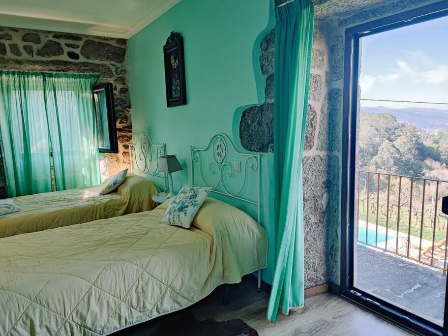 Casa Cabreiros De Baixo Villa Melgaco Bagian luar foto