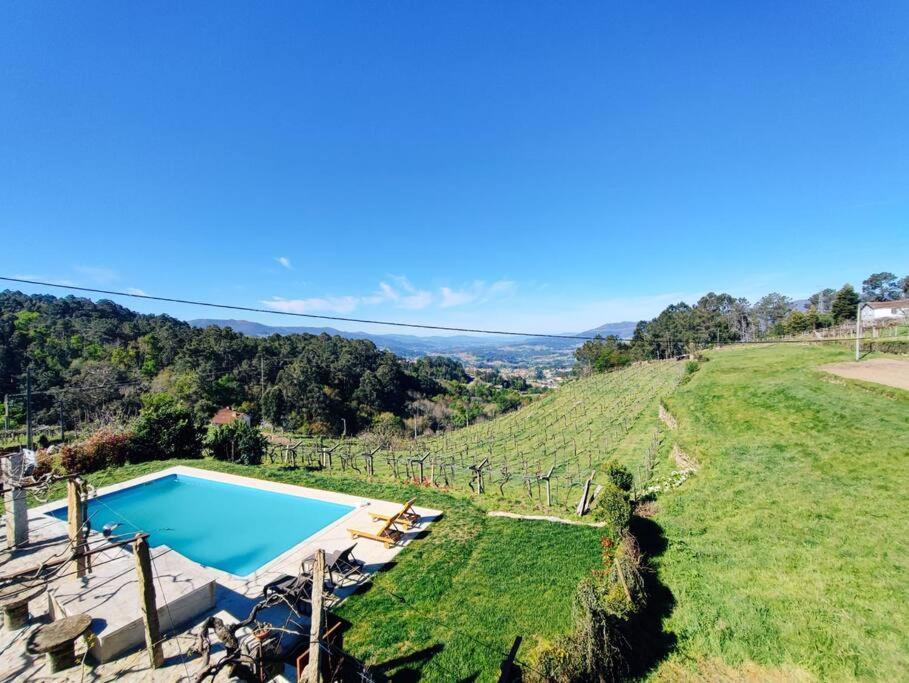 Casa Cabreiros De Baixo Villa Melgaco Bagian luar foto