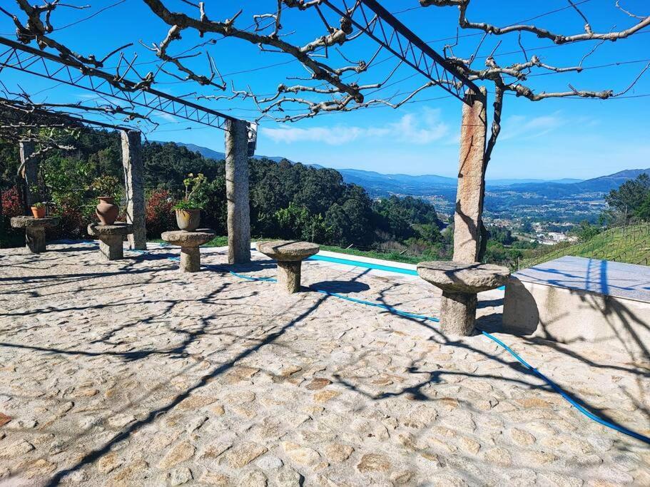 Casa Cabreiros De Baixo Villa Melgaco Bagian luar foto