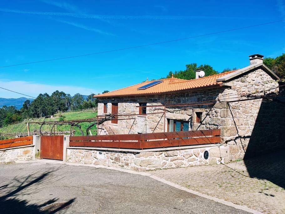Casa Cabreiros De Baixo Villa Melgaco Bagian luar foto